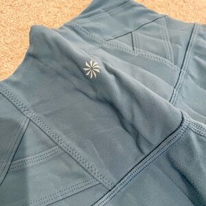 Athleta Elation High Rise Legging in light blue color